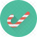 Candy Cane Peppermint Icon
