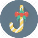 Candy Cane Peppermint Icon