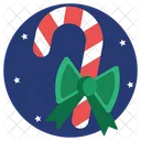 Rod Candy Christmas Icon