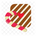 Candy Cane Christmastide Candy Icon