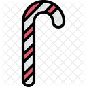 Candy Cane Cane Candy Icon