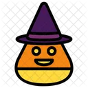 Candy corn witch  Icon