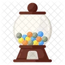 Candy Dispenser Gumball Machine Candy Balls Icon