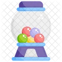 Gumball Machine Candy Dispenser Entertainment Icon