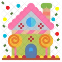 Candy Christmas Decoration Icon