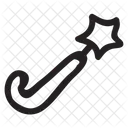 Candy Cane Stick Icon