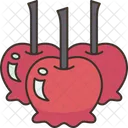 Candy Apples Treat Icon