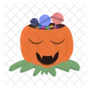 Pumpkin Halloween Trick Or Treat Icon