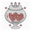 Candy Jar Sweet Candy Icon