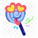 Candy Lollipop Sweet Food Emoji Lollipop Icon