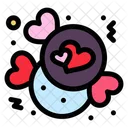 Candy Chocolate Love Icon