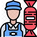 Candy Man Seller Candy Man Icon