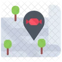 Candy Shop Map Store Candy Icon