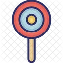 Candy Stick Confectionery Lollipop Icon