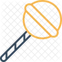 Candy Stick Kids Cuisine Lollipop Icon