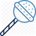 Candy Stick Kids Cuisine Lollipop Icon