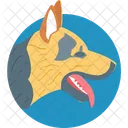 Cane Poliziotto Cane K 9 Cane Icon