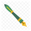 Caneta de caligrafia  Ícone