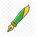 Caneta de caligrafia  Ícone