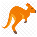 Canguro Animal Fauna Icono