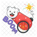 Canhao De Circo Canhao De Tiro Explosao De Canhao Ícone