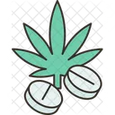 Cannabinoid Drugs Herb Icon