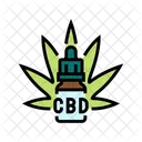 Cannabis Oil Herb Icon