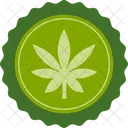 Cannabis Badge  Icon