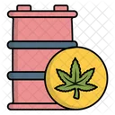 Cannabis Barrel  Icon