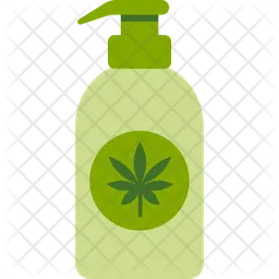 Cannabis Bottle Product  Icon