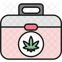Medical Box Cannabis Cannabidiol Icon