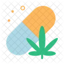 Cannabis Capsule Icon