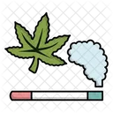 Cannabis Cigarette  Symbol