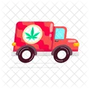 Cannabis Delivery  Icon