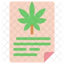 Document sur le cannabis  Icône