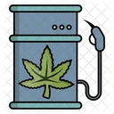 Cannabis Gasoline  Symbol