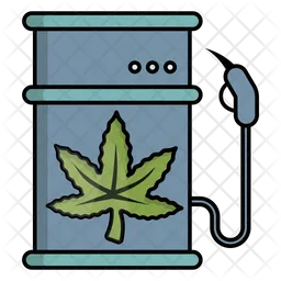 Cannabis Gasoline  Icon