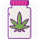 Cannabisglas  Symbol