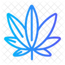 Cannabis Leaf Nature Icon