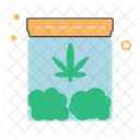 Cannabis Jar Marijuana Jar Hemp Jar Symbol