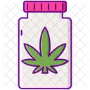 Cannabis Jar  Icon