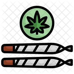 Cannabis Joint  Icon