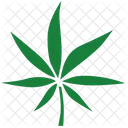 Cannabis Label Green Icon