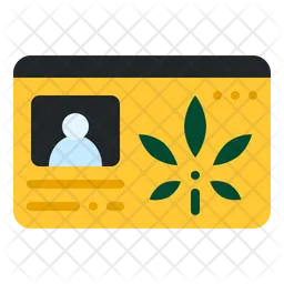 Cannabis license  Icon