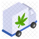 Cannabis-LKW  Symbol