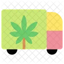 LKW Cannabis Marihuana Symbol