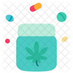 Cannabis medicine  Icon