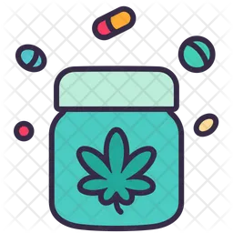 Cannabis medicine  Icon