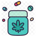 Cannabis-Medizin  Symbol