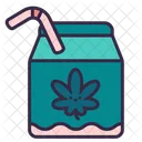 Cannabismilch  Symbol